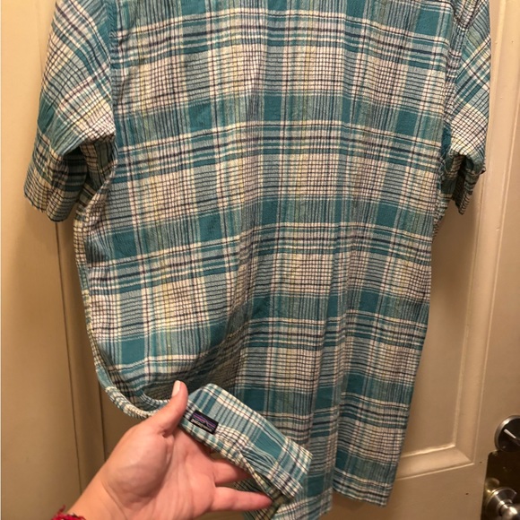 Patagonia Men’s shirt Organic Cotton,size large, excellent condition - Picture 9 of 12